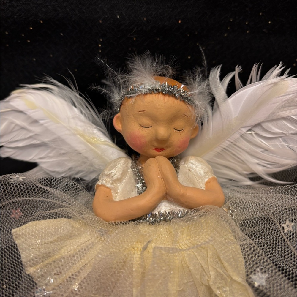 Silvestri Sweet Angel of Mine Praying Angel Figurine 2009 DEMDACO 8” w/Tag - Picture 4 of 16
